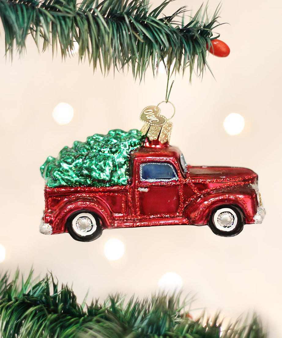 Old Truck With Tree