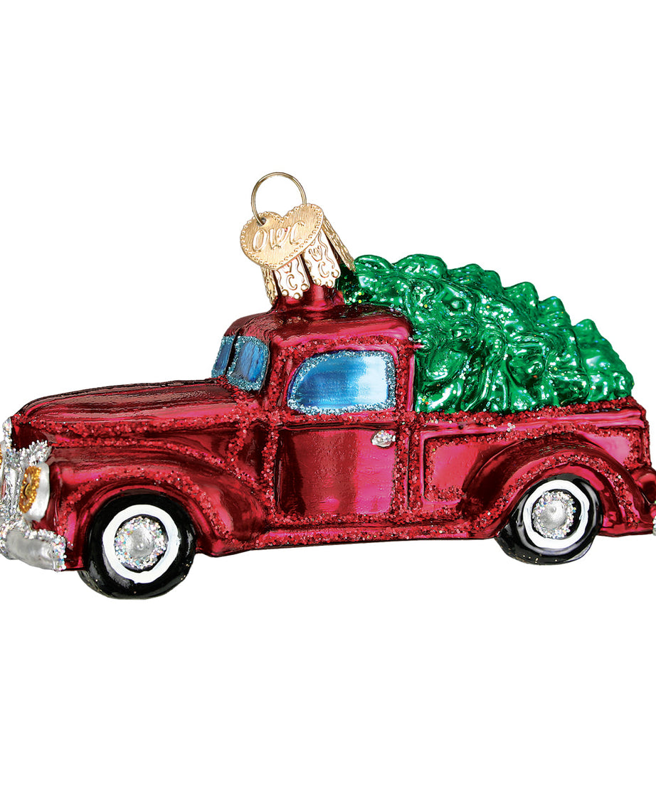 Old Truck With Tree