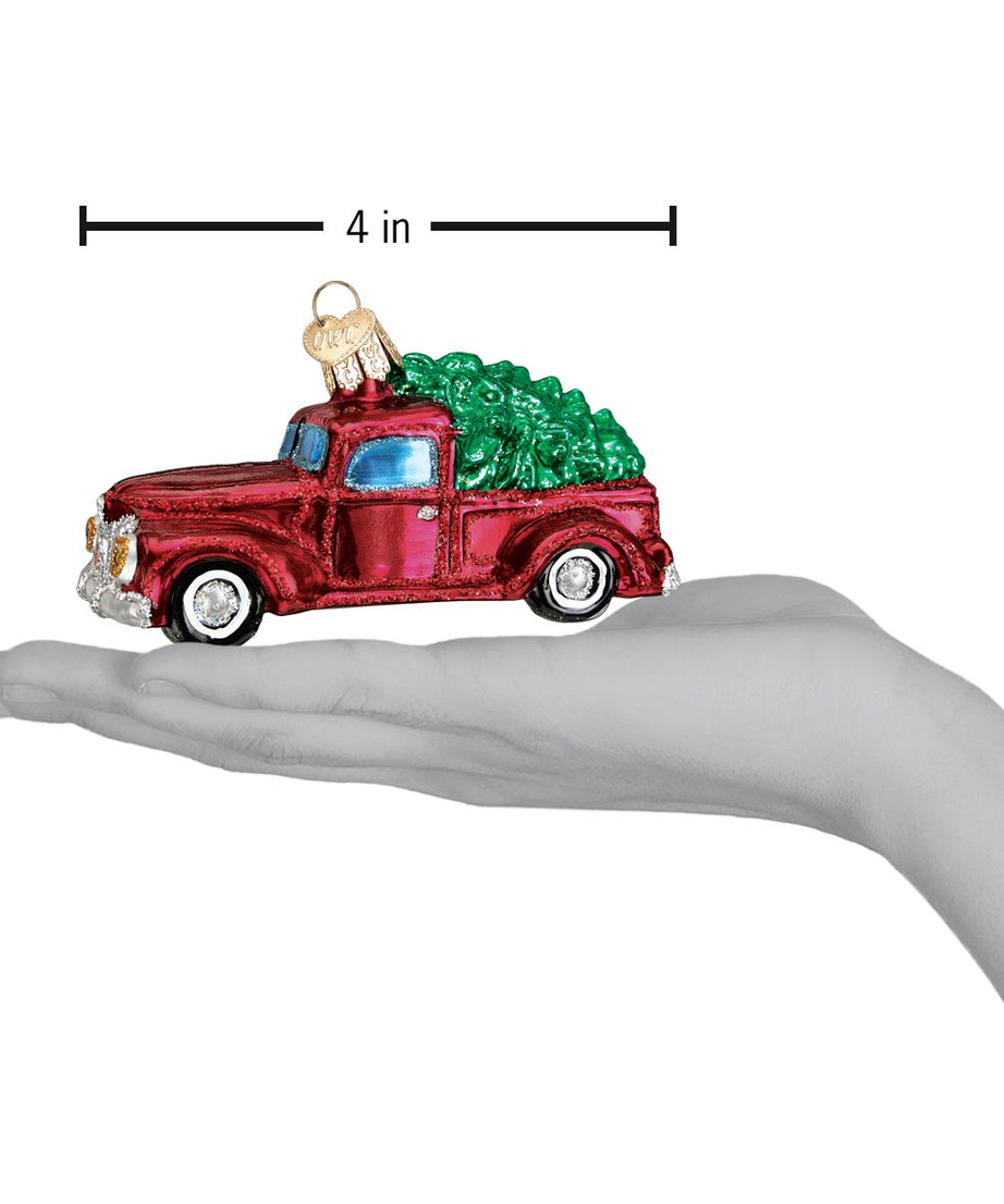 Old Truck With Tree