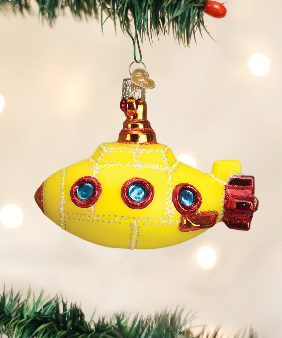 Groovy Submarine Ornament