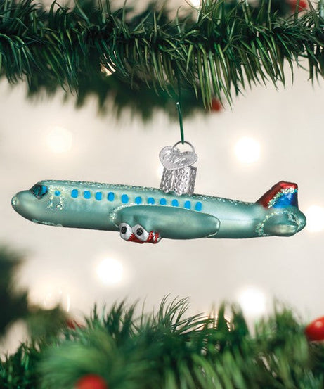 Passenger Plane Ornament