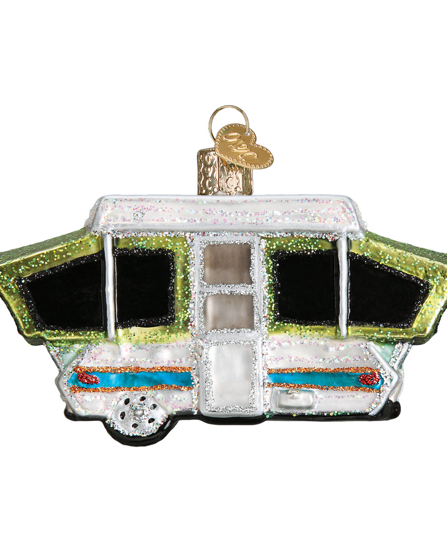 Tent Camper Ornament