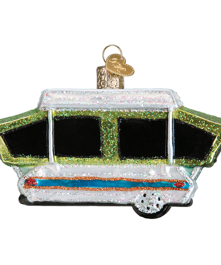 Tent Camper Ornament