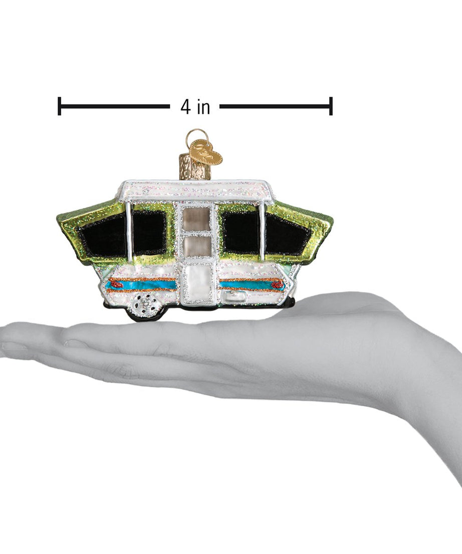 Tent Camper Ornament