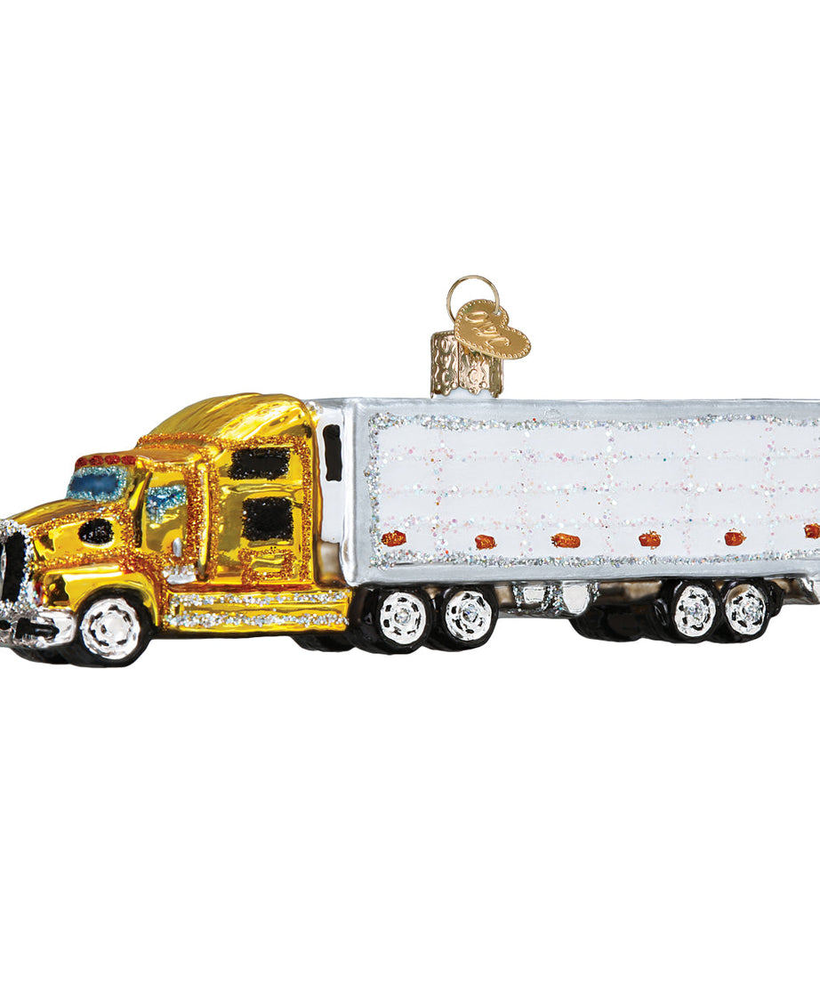 Semi Truck Ornament