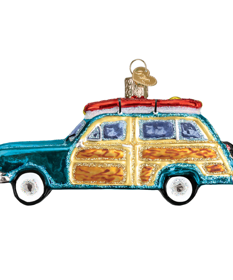 Surf's Up Wagon Ornament