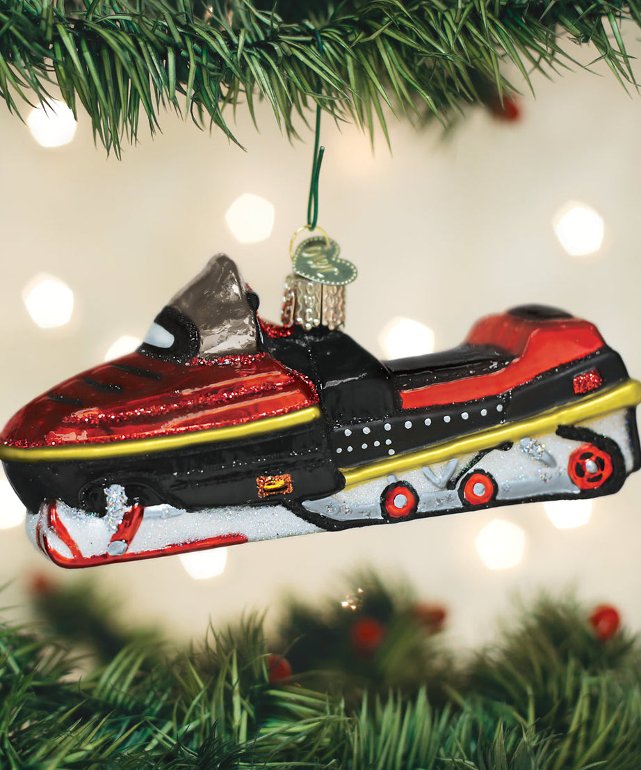 Snowmobile Ornament