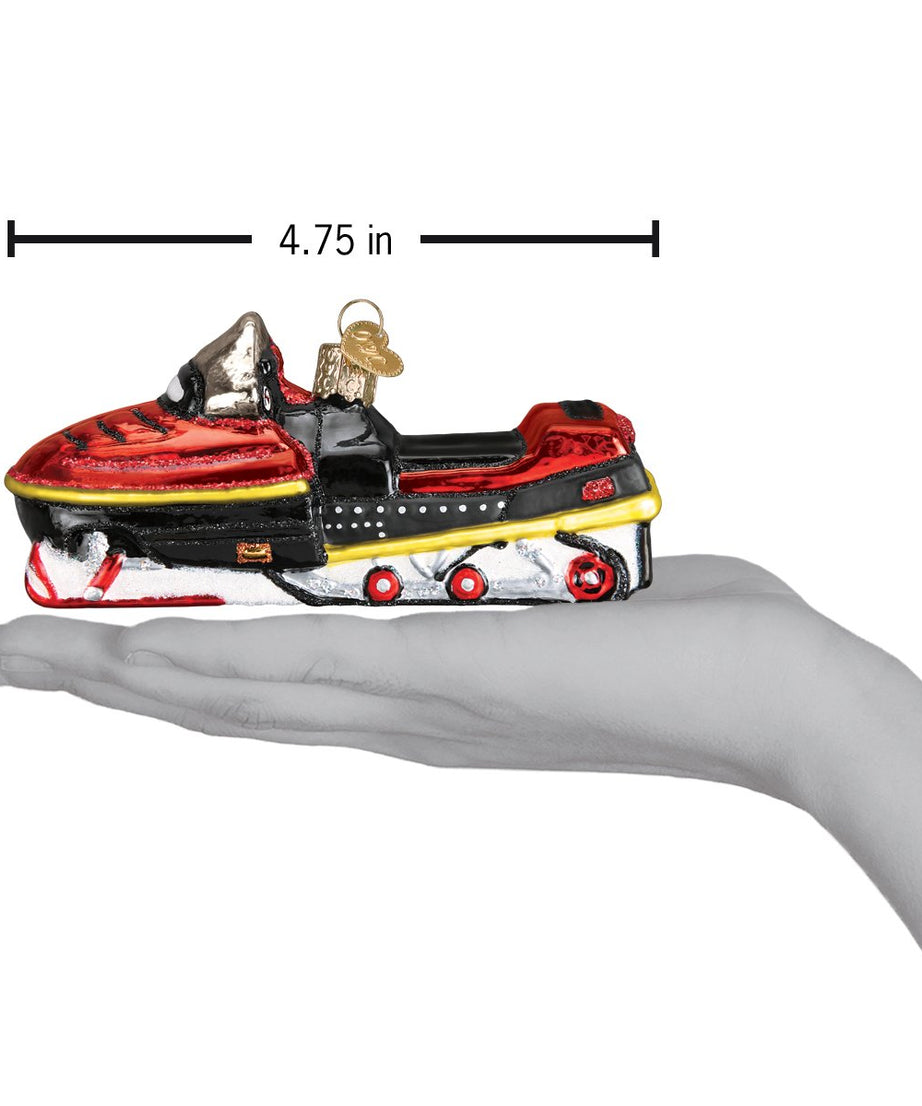 Snowmobile Ornament