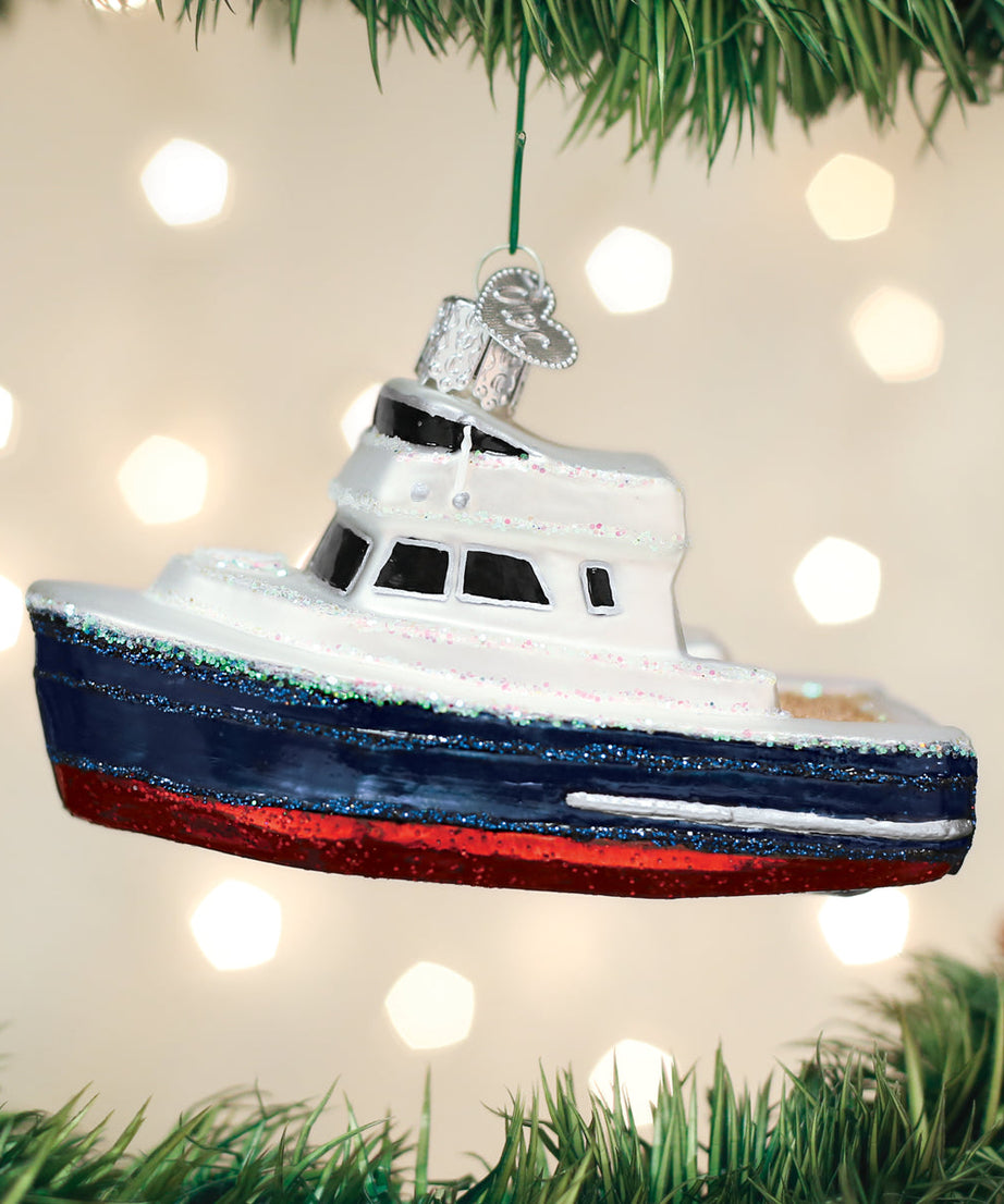Charter Boat Ornament