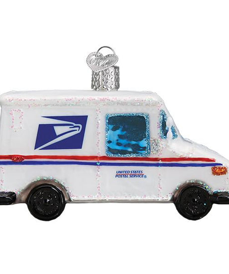 USPS Mail Truck Ornament