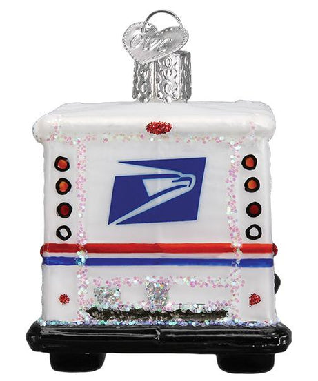 USPS Mail Truck Ornament