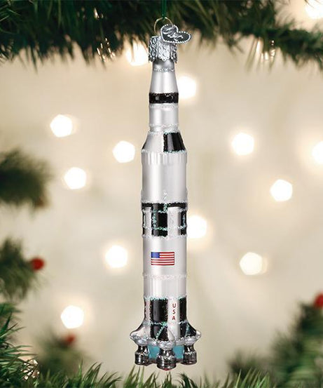Saturn V Rocket Ornament
