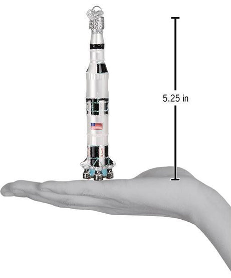 Saturn V Rocket Ornament