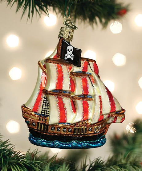 Pirate Ship Ornament