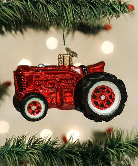 Old Farm Tractor Ornament