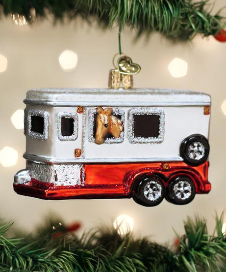 Horse Trailer Ornament