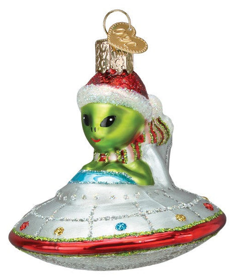 Christmas UFO Ornament