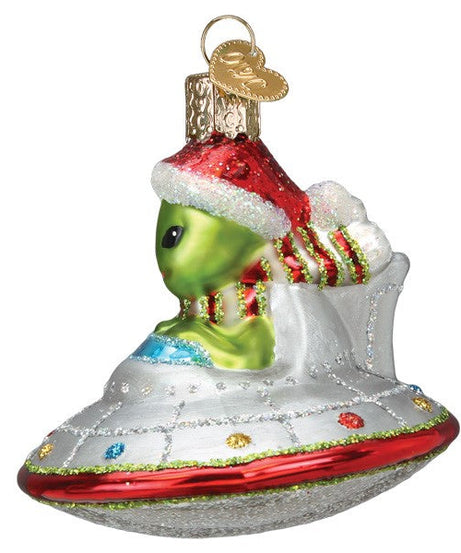 Christmas UFO Ornament