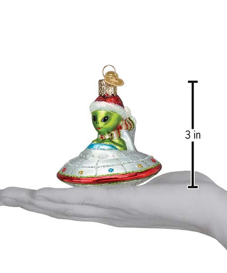 Christmas UFO Ornament