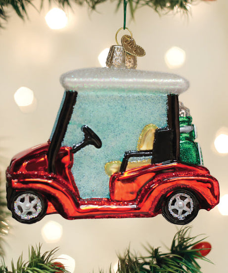 Golf Cart Ornament