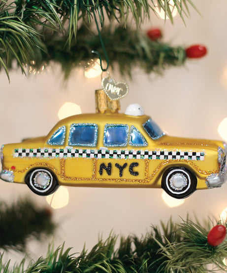 NYC Taxi Ornament - Grazingbelles