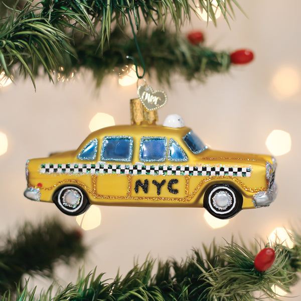NYC Taxi Ornament - Grazingbelles