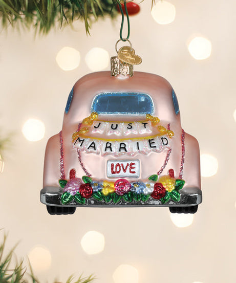 Just Married Magic Ornament