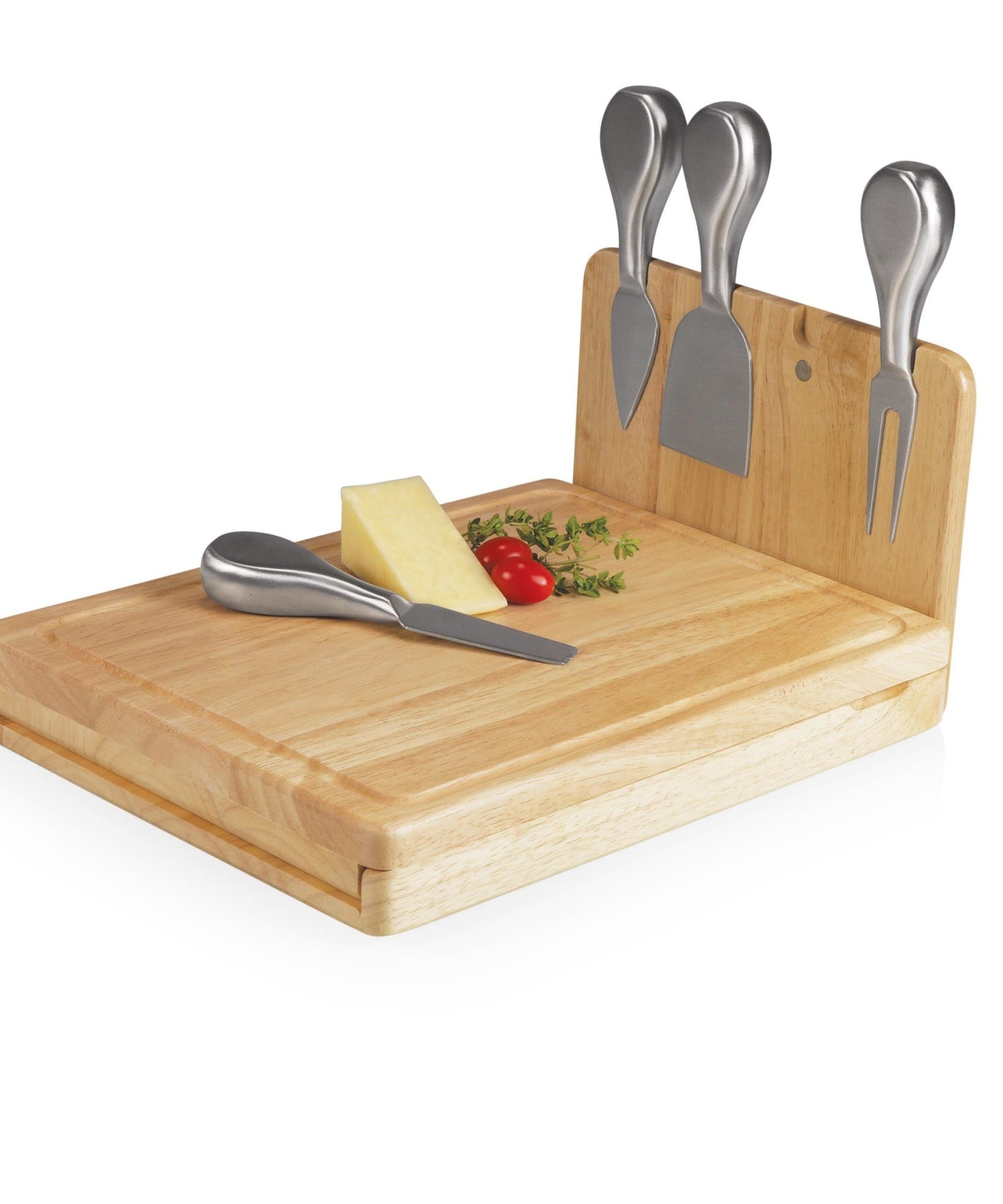 Asiago Cheese Cutting Board & Tools Set