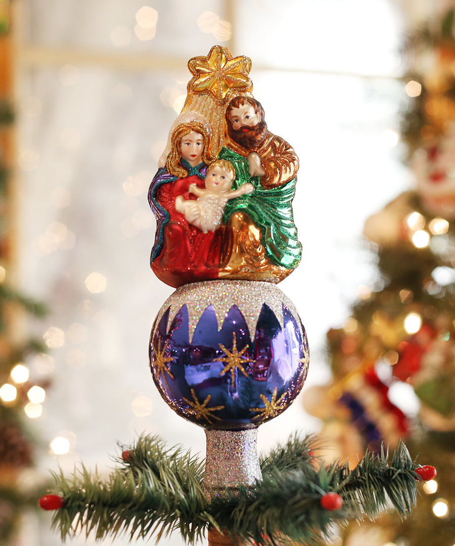Nativity Tree Top