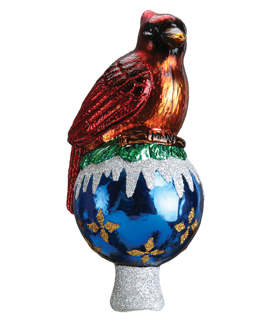 Cardinal Tree Top Ornament