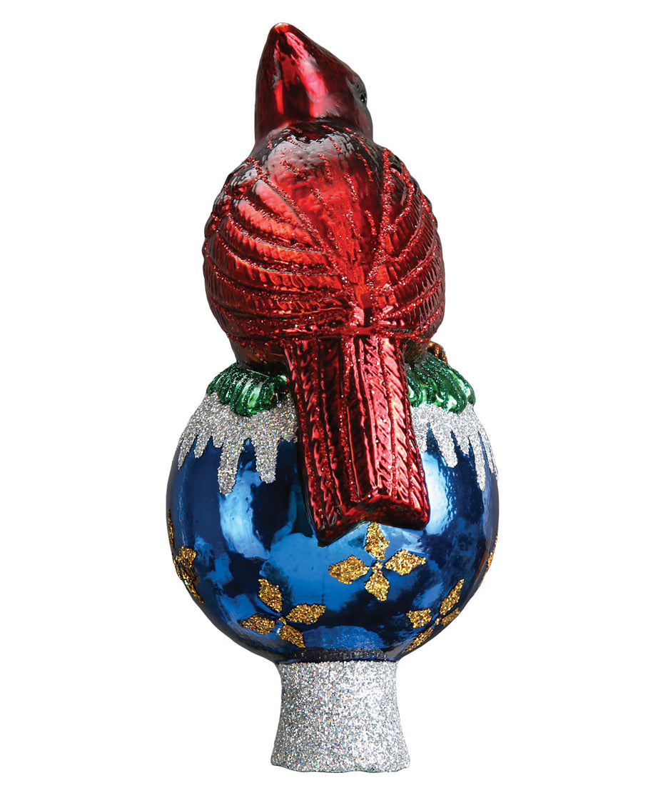 Cardinal Tree Top Ornament