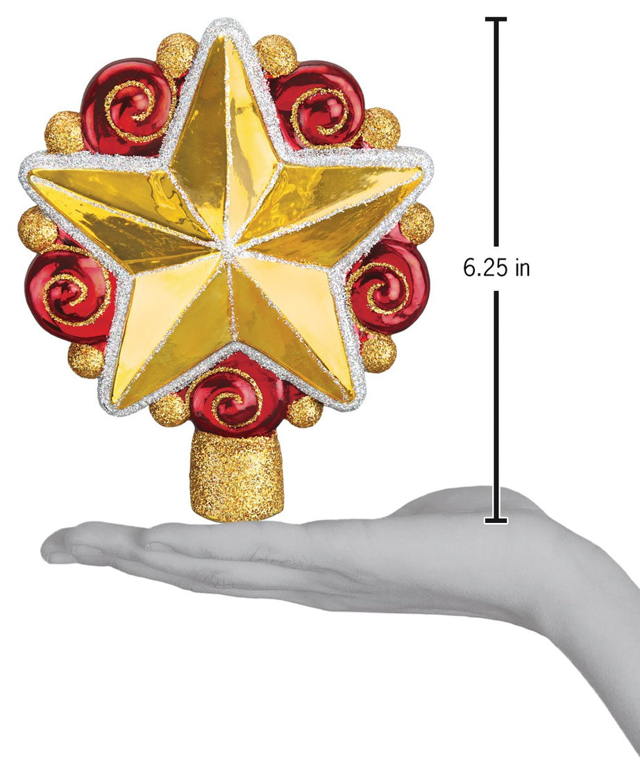 Swirly Star Tree Top