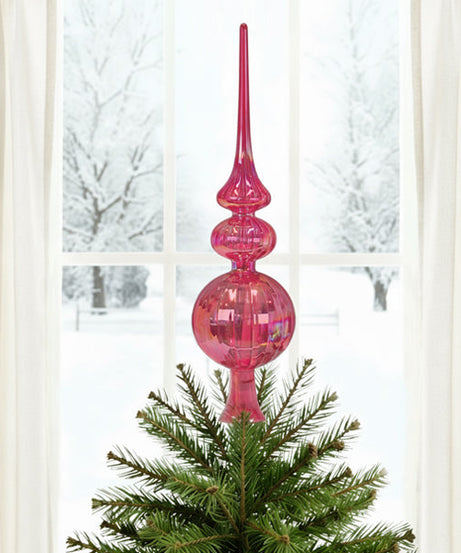 Retro Winter Blush Tree Top