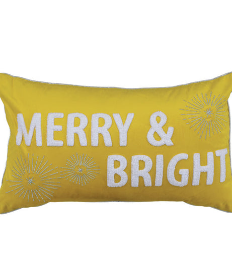 20" Merry & Bright Rectangle Pillow