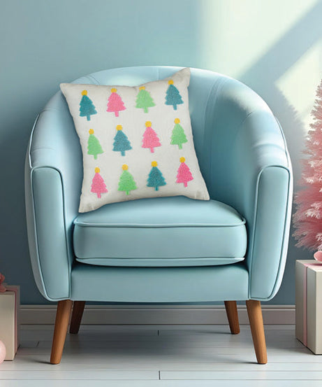 18" Touch Of Whimsy Square Pillow
