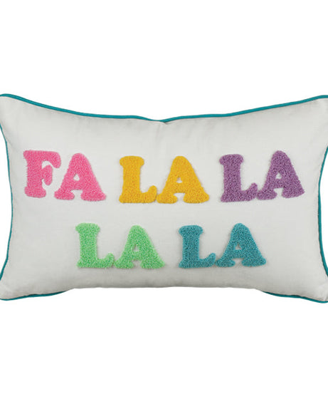 20" Fa La La La La Rectangle Pillow