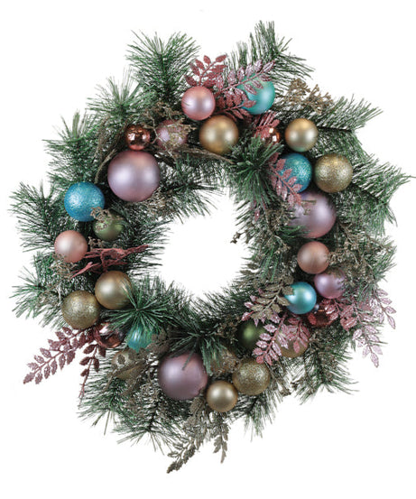 24" Touch of Whimsy Pastel Wreath