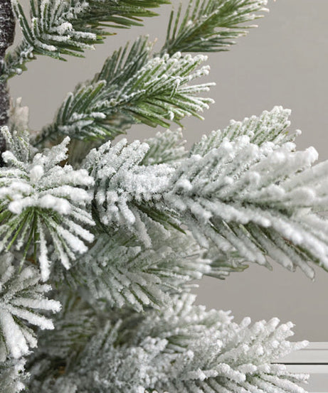 23" Frosted Balsam Tree with Burlap Base