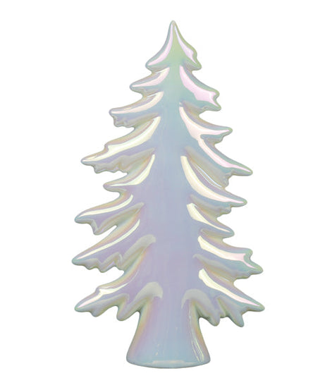 Iridescent Ceramic Trees Set