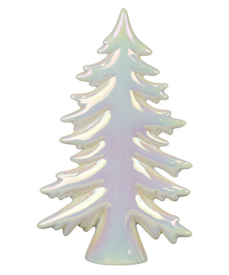 Iridescent Ceramic Trees Set