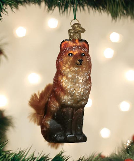 Vintage Fox Ornament