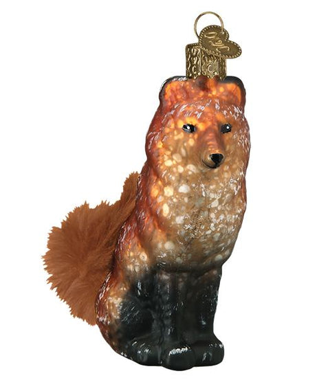 Vintage Fox Ornament