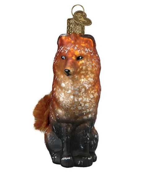 Vintage Fox Ornament