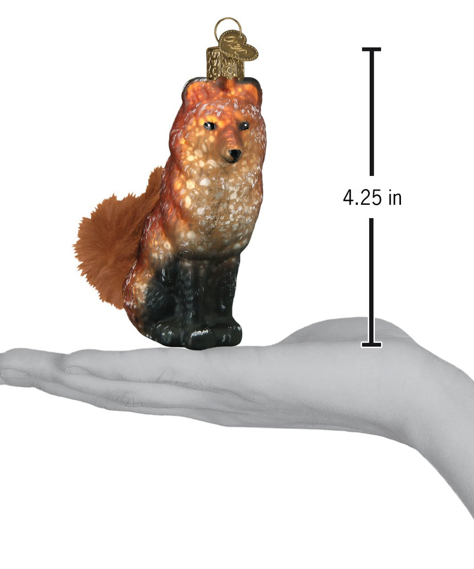 Vintage Fox Ornament