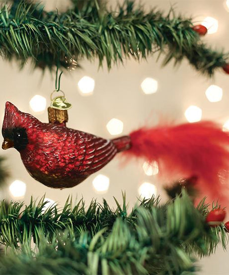 Vintage Cardinal Ornament