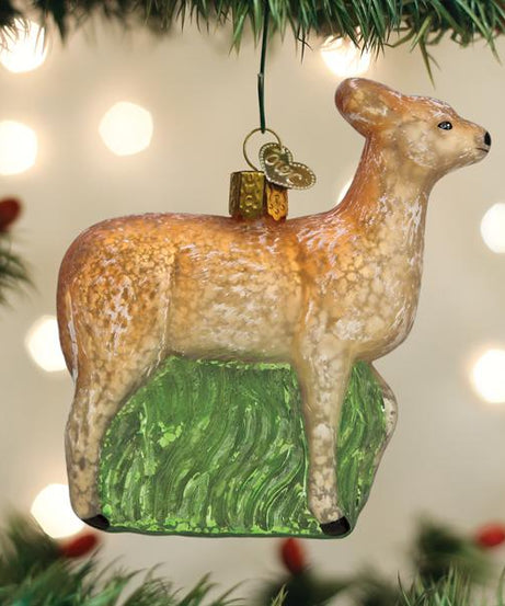 Vintage Doe Ornament