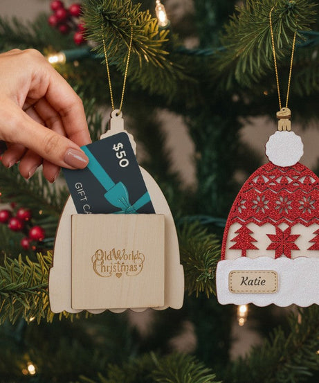 Cozy Cap Surprise Ornament