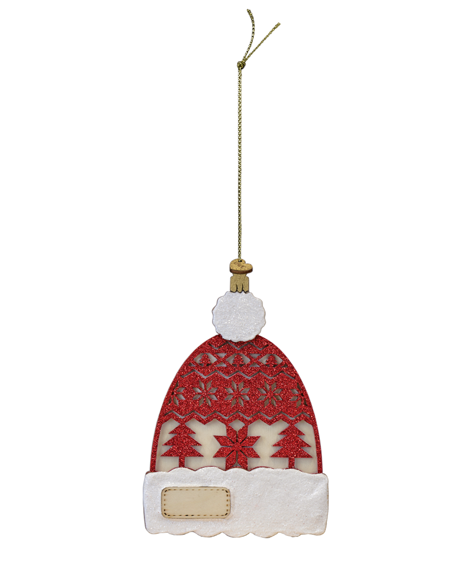 Cozy Cap Surprise Ornament