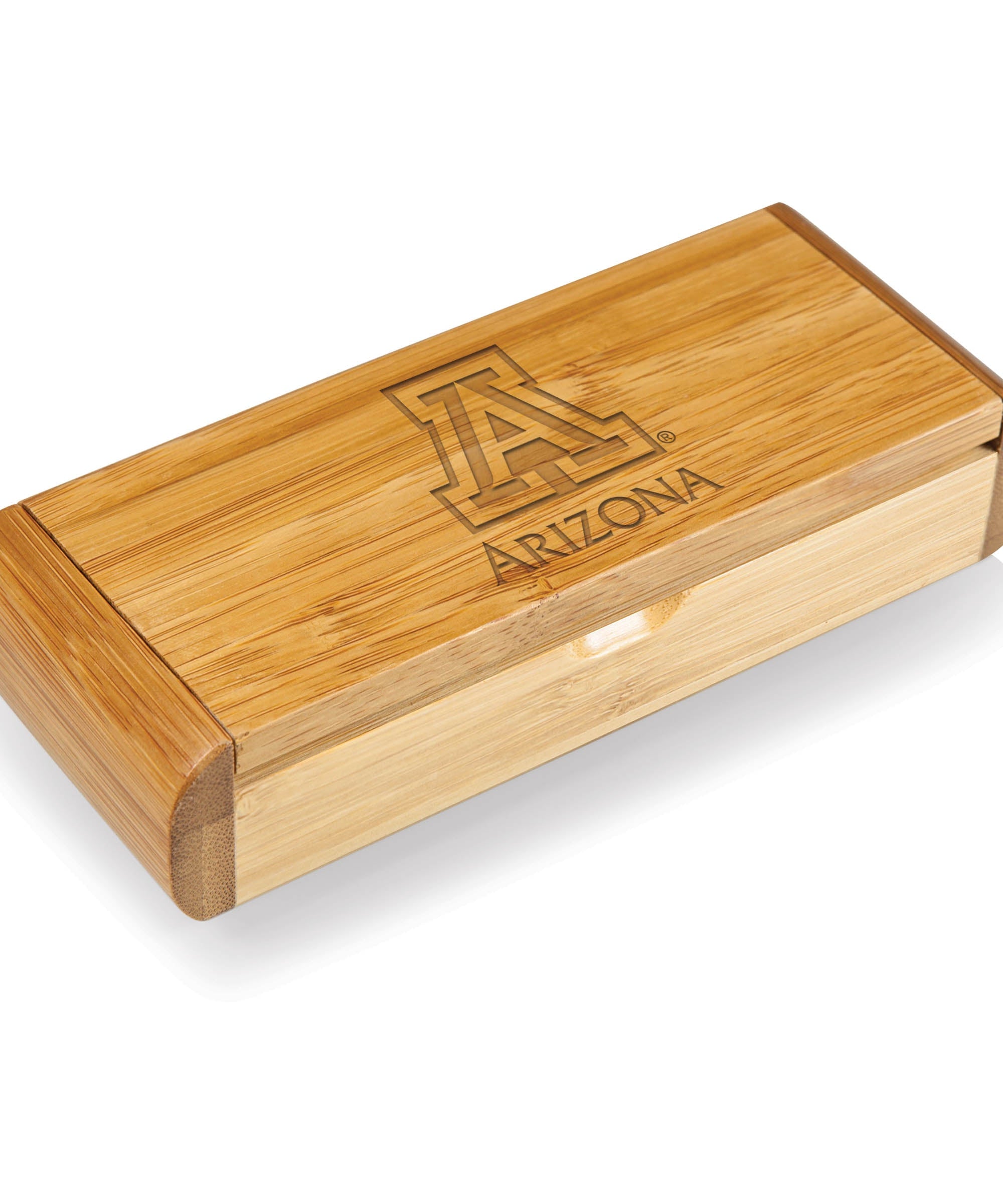 Arizona Wildcats - Elan Deluxe Corkscrew In Bamboo Box