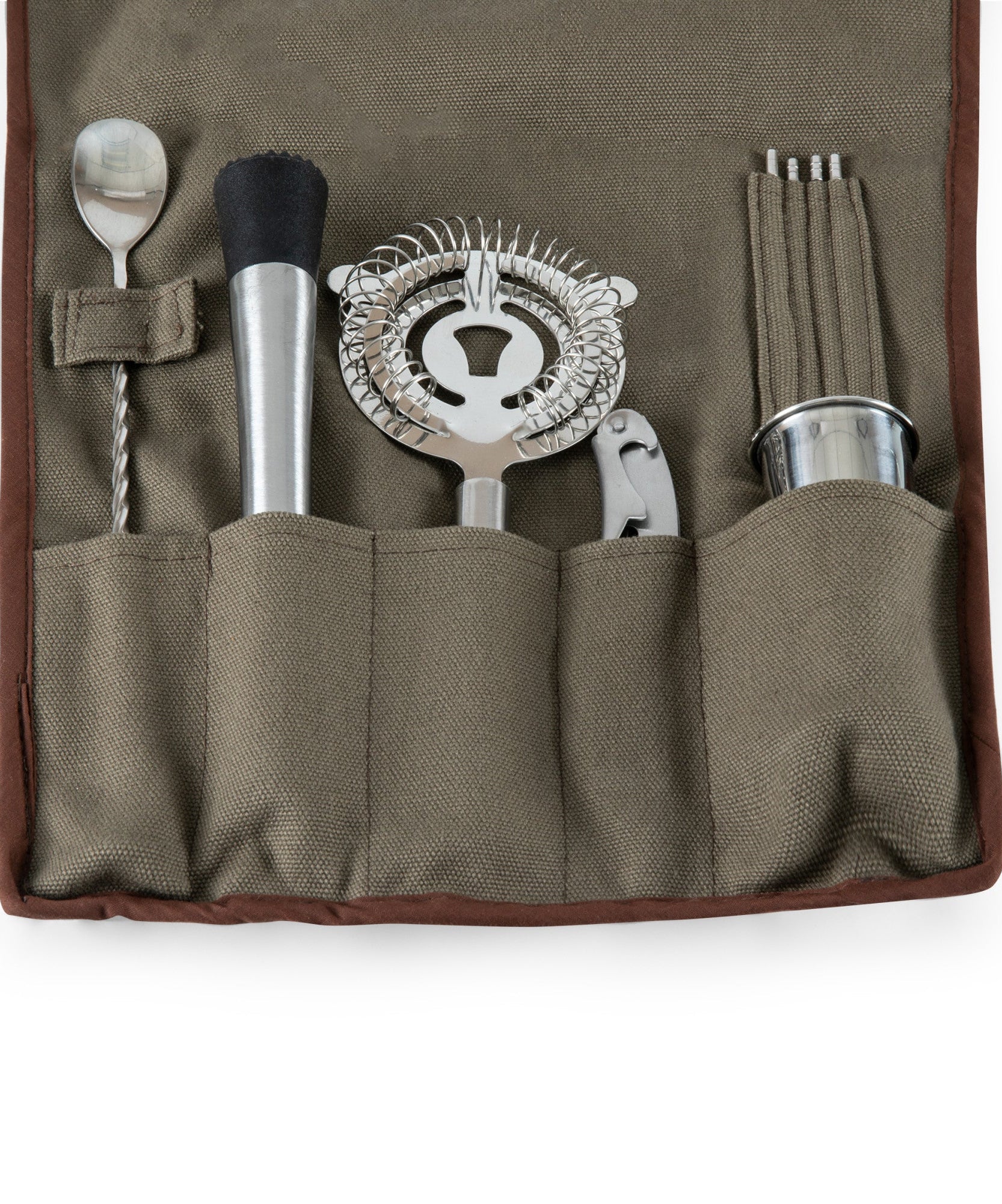 10-Piece Bar Tool Roll Up Kit